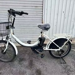 🉐436🉐バッテリー長持ち🉐🉐 YAMAHA PAS 20インチ電動自転車🈹現車確認🉑の画像