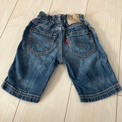 80 Levi's ベビー　デニムパンツの画像