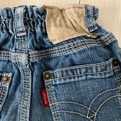 80 Levi's ベビー　デニムパンツの画像