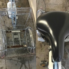 h-170△ 岐阜発/ブリジストン/電動アシスト三輪自転車/ スイングあり/3段変速/バッテリー8.1Ah/充電器なし/走行確認/現状品/管16s/R7.2/16△の画像