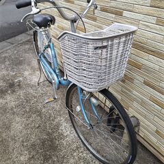 中古自転車 変速無し 26インチ LEDダイナモ 軽整備済み 防犯登録対応 町田市 相模原市 MM852の画像