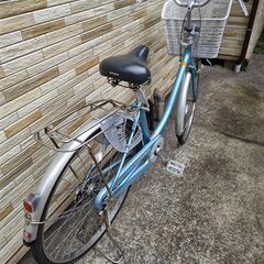 中古自転車 変速無し 26インチ LEDダイナモ 軽整備済み 防犯登録対応 町田市 相模原市 MM852の画像