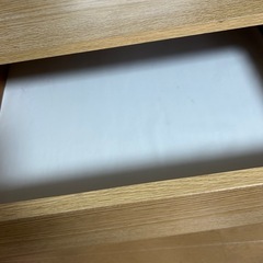 お洒落な木のロー収納ケースの画像