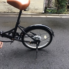 折りたたみ自転車の画像