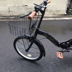 折りたたみ自転車の画像