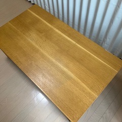 松永家具　定価86,000円　無垢　天然木　センターテーブルの画像