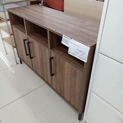 ★リユースのサカイ日立店★HJ8065  キャビネット ダークブラウン H78.5×D39.5×W120 クリーニング済み の画像