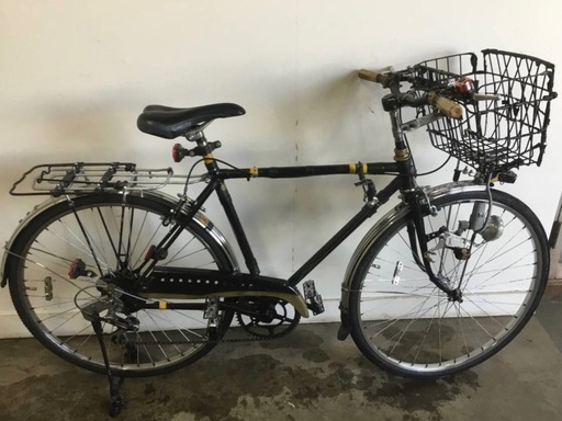 h-171△ 岐阜発/ FUJI/ フジ/ 昭和レトロ/ 自転車/ 26インチ/ 6段変速/ アンティーク/ 走行確認/ 現状品/ 管05b/ R7.1/28 △