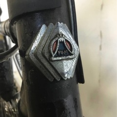 h-171△ 岐阜発/ FUJI/ フジ/ 昭和レトロ/ 自転車/ 26インチ/ 6段変速/ アンティーク/ 走行確認/ 現状品/ 管05b/ R7.1/28 △の画像