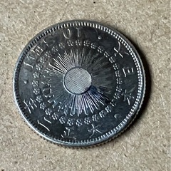 旭日10銭銀貨の画像