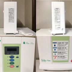 【未使用品・美品・良品】　コロナ工業/シャンロワール　Healthy Time/ヘルシータイム　連続式電解水生成器　CL-01　鉛除去フィルター搭載の画像