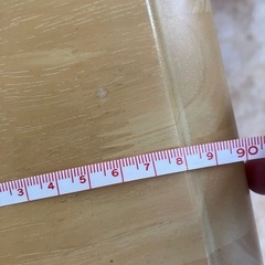 ウッド　アイアン　ローテーブルの画像