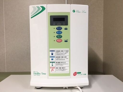 【未使用品・美品・良品】　コロナ工業/シャンロワール　Healthy Time/ヘルシータイム　連続式電解水生成器　CL-01　鉛除去フィルター搭載