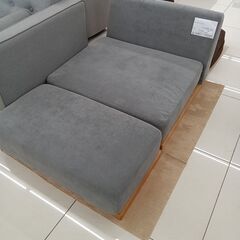 ★リユースのサカイ日立店★HJ8066  1人掛けソファ ライトグレー H53×D33×W83 クリーニング済み の画像