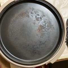 大きなホットプレート （サビあり）稼働品の画像