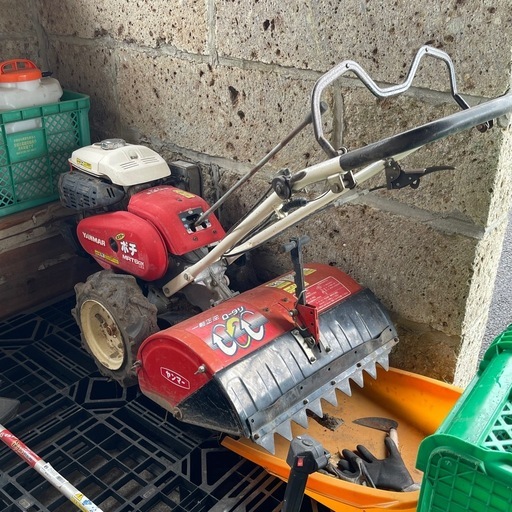ヤンマー　耕運機　畑　耕す用