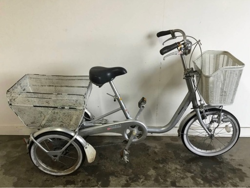 h-172△ 岐阜発/ ブリジストン/ WAGON/ 大人用三輪自転車/ スイングあり/ 変速なし/ 走行確認/ 現状品/ 管05c/ R7.3/13 △