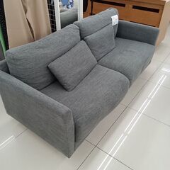 ★リユースのサカイ日立店★HJ8067 NITORI 2人掛けソファ グレー H80×D76×W180 クリーニング済み の画像