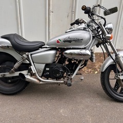 【動画あり】マグナ50 エンジン異音ありカスタム車オイルクーラーの画像
