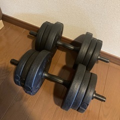 筋トレ道具セット売りの画像
