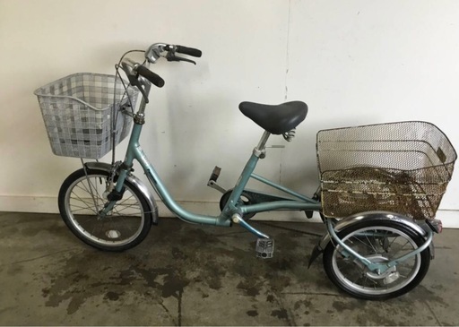 h-173△ 岐阜発/ パナソニック/ 大人用三輪自転車/ スイングあり/ 変速なし/ 走行確認/ サビ等あり/ 現状品/ 管05c/ R7.3/13 △