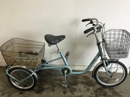 h-173△ 岐阜発/ パナソニック/ 大人用三輪自転車/ スイングあり/ 変速なし/ 走行確認/ サビ等あり/ 現状品/ 管05c/ R7.3/13 △