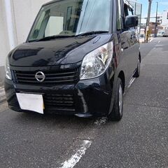 広島発　Ｈ２５年　値下げしました。　ルークス　ブラック ナビTV付