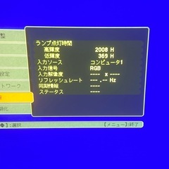 エプソンプロジェクターEMP1825の画像
