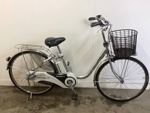 h-174△ 岐阜発/ パナソニック/電動アシスト自転車/viviDX/26インチ/3段変速/バッテリー6.6Ah/充電器なし/走行確認/現状品/ 管16s/ R7.3/16 △