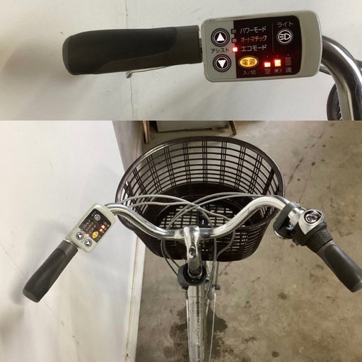 h-174△ 岐阜発/ パナソニック/電動アシスト自転車/viviDX/26インチ/3段変速/バッテリー6.6Ah/充電器なし/走行確認/現状品/ 管16s/ R7.3/16 △
