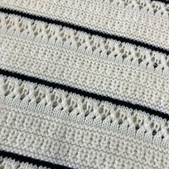 【中古】90㎝　H&M　クロシェニットの画像
