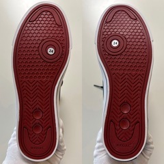 未使用REGAL リーガルFG18F BE74 サイドファスナーハイカットスニーカー ミドルカットスニーカー カジュアルシューズ くつ クツ 紐靴ネイビー紺色ダークブルー青色日本サイズ24センチ全長26横幅9.5レディースメンズユニセックスの画像