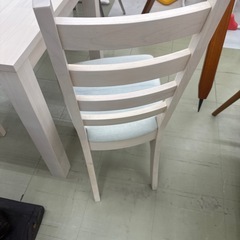 大川家具　ダイニングテーブルセットの画像