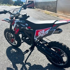 引き取り限定福島県　ハイエンドモデル　オフロードポケバイRZ-69 実動の画像