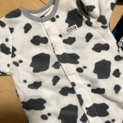 フリースロンパース３枚50〜70の画像