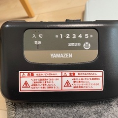 電気毛布 サイズ：180 × 125 の画像