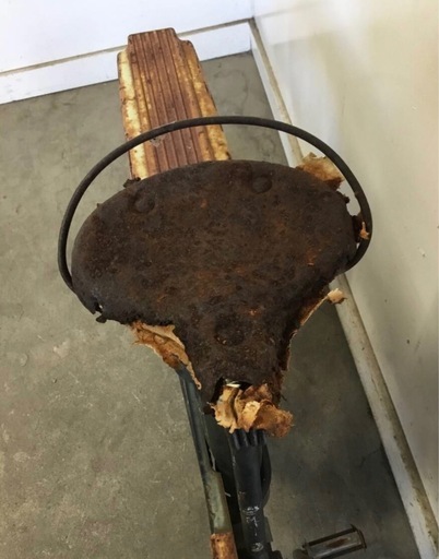 h-177△ q 岐阜発/ 昭和レトロ/ Fire Stone/ 自転車/ 24インチ/ ビンテージ/ 走行確認/ サビあり/ 現状品/ 管15s/ R7.9/2 △