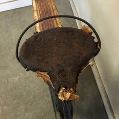 h-177△ q 岐阜発/ 昭和レトロ/ Fire Stone/ 自転車/ 24インチ/ ビンテージ/ 走行確認/ サビあり/ 現状品/ 管15s/ R7.9/2 △の画像