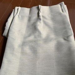 防炎カーテン　100×110×2枚組の画像