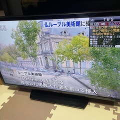 SHARP AQUOS 32型液晶テレビ(2019年製)の画像