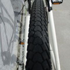 E611★　14800円★整備済み スポーツ中古自転車 SITE　ホワイト　６段　46ｃｍ【アルミクロスバイク】の画像