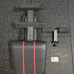 FLYBIRD トレーニングベンチ インクラインベンチ 可変式 フラットベンチ アジャスタブル 角度調節簡単 組立不要の画像