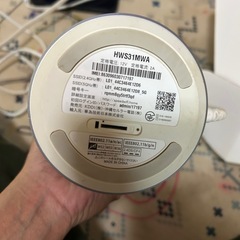 HUAWEI au Speed Wi-Fi HOME L01 ホワイト 元箱ありの画像