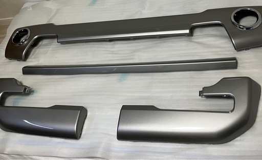 スズキハスラー　バンパー　フロント　リア　ベゼルセット