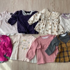 秋冬こども服 女の子 24点まとめ売りの画像