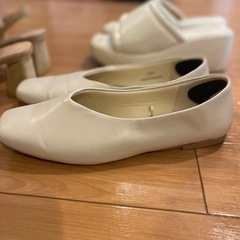 【お取引中】24.5cm パンプス・サンダル【3足】の画像