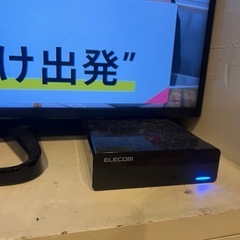 交渉中‼️📺 SHARP AQUOS 40インチ 液晶テレビ（LC-40W35）＋ ELECOM外付けHDD付き✨の画像