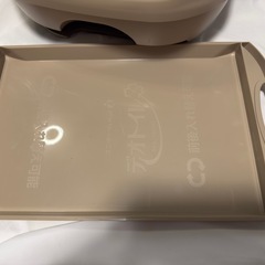 美品デオトイレ ハーフカバー ライトブラウンの画像