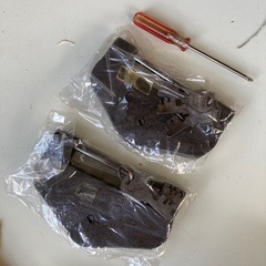 倉庫の鍵、錠　南京錠　レトロ　未使用品の画像