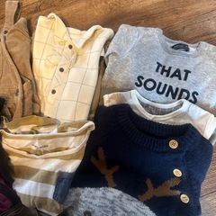 子ども服 まとめ売り 70-120 ロンパース 70-80 夏服 冬服 futafuta GAP クリスマス トナカイロンパース スプラトゥーン champion アウトドア グローバルワークの画像